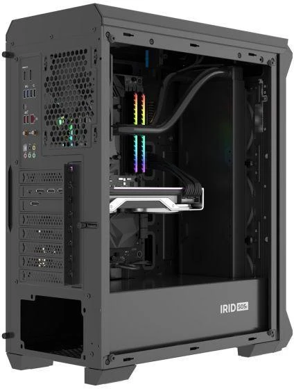Ausinės GENESIS IRID 505F Midi korpusas su langu USB 3.0 NPC-1997