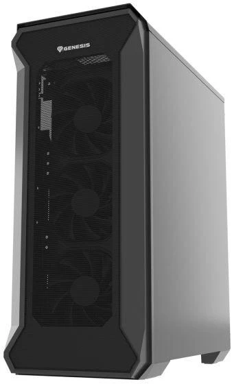 Ausinės GENESIS IRID 505F Midi korpusas su langu USB 3.0 NPC-1997