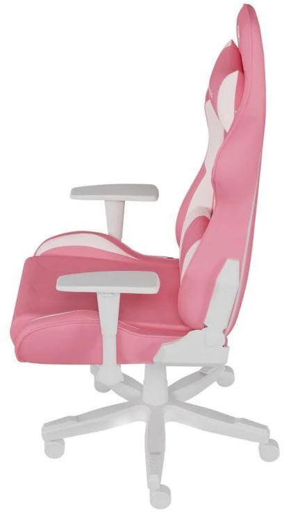 Genesis Gaming Chair Nitro 710 Atlošo apmušalų medžiaga: Eko oda, Sėdynės apmušalų medžiaga: Eko oda, Pagrindo medžiaga: Nailonas, Ratukų medžiaga: Nailonas su CareGlide danga | Rožinė/Baltas