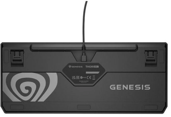 GNS ŽAIDIMŲ KLAVIATŪRA GENESIS THOR 230 TKL DE RGB MECHANINĖ OUTEMU Raudonas JUODA HOT SWAP