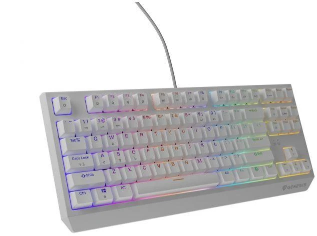 Ausinės GENESIS Thor 230 TKL USB + RF QWERTY klaviatūra
