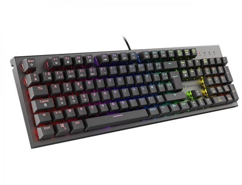 GNS Klaviatūra žaidimams GENESIS THOR 300 RGB FR MECHANICAL BACKLIGHT Raudonas SWITCH