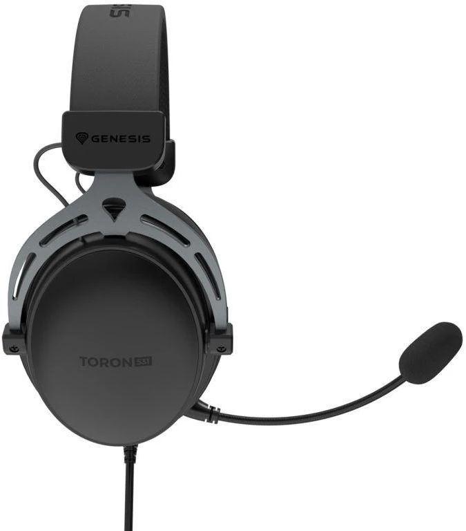 Genesis | Ausinės Žaidimams | Toron 531 | su laidu | Over-Ear | Mikrofonas | Juodas
