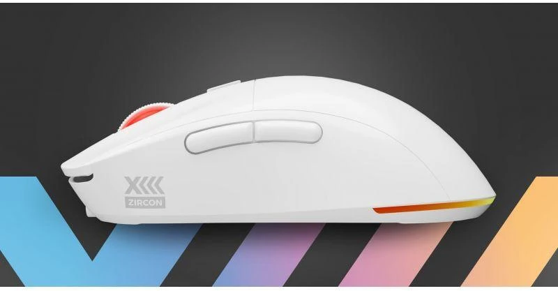 Genesis Zircon XIII Custom | Pelė žaidimams | Wireless | 2.4 GHz, USB | Baltas