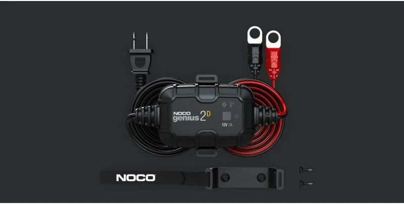 Akumuliatorių įkroviklis - NOCO GENIUS2DEU 2A 12V Švino-rūgštinis priežiūros įkroviklis