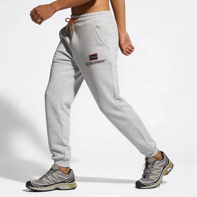 Geographical Norway Bėgimo kelnės Maelo PR M WY1554H/GN/Blended Gray