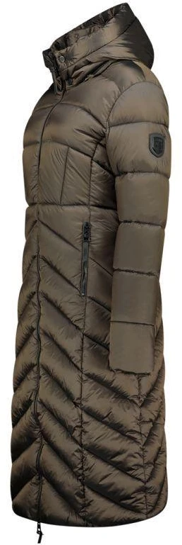 Geographical Norway Blanche ilga chaki spalvos moteriška striukė (WZ5491F/GN-Kaki)