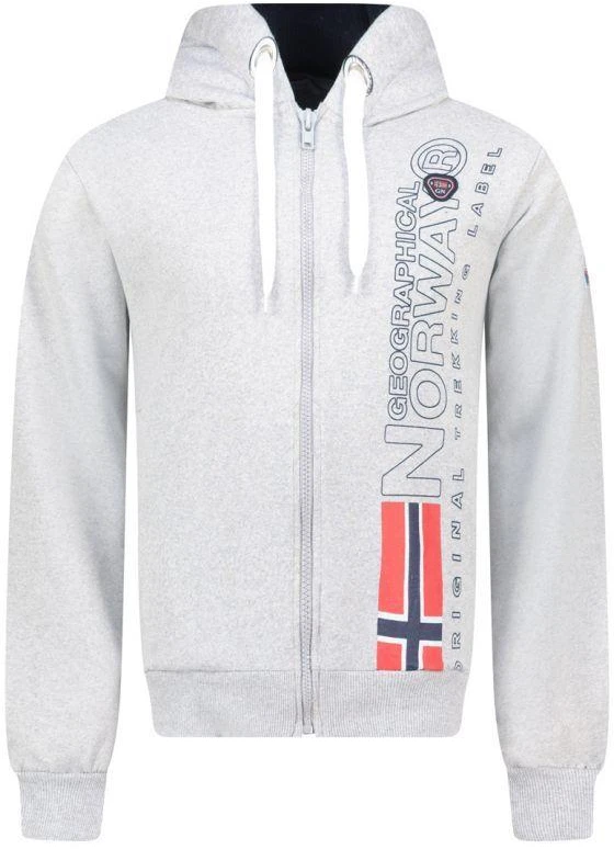 Geographical Norway Fogora DB 100 M džemperis WZ3066H/GN-Blended Gray