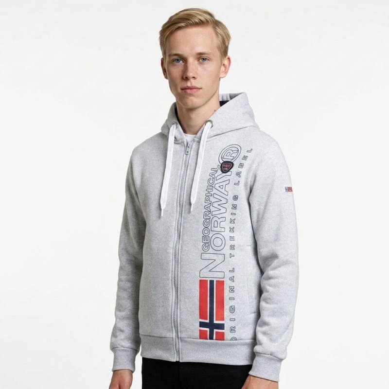 Geographical Norway Fogora DB 100 M džemperis WZ3066H/GN-Blended Gray