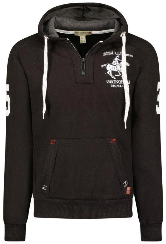 Geographical Norway Folton EO 100 M džemperis WW4783H/GNO-Juodas