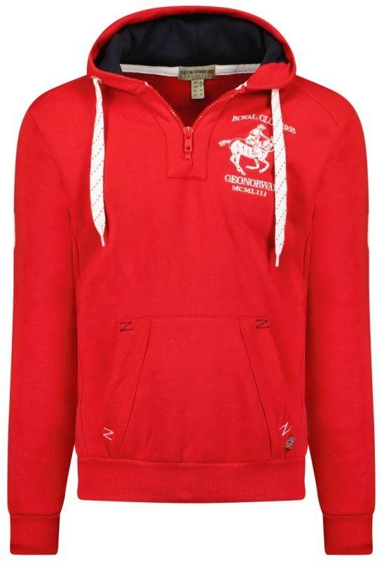 Geographical Norway Folton EO 100 M džemperis WW4783H/GNO-Raudona