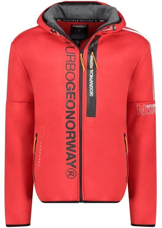 Geographical Norway Freestyle DB 054 M džemperis WY9550H/GN-Raudona