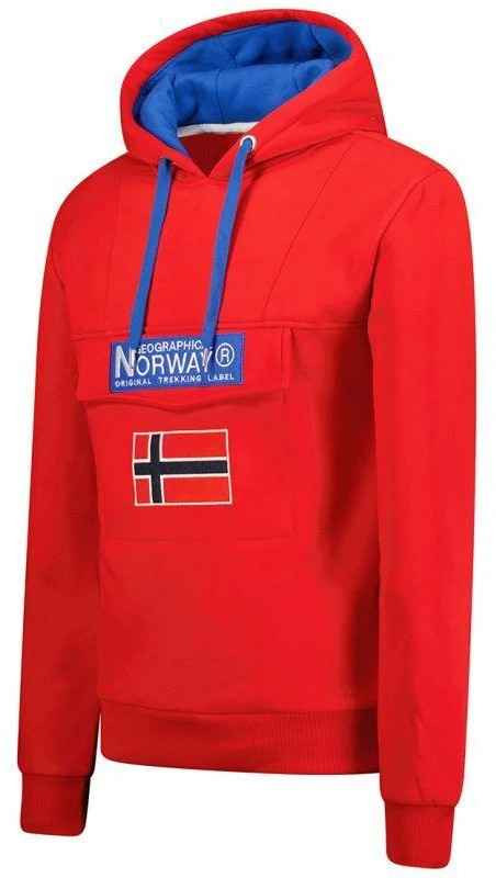 Geographical Norway Gadrien DB 054 M WW6120H/GN/Raudona džemperis
