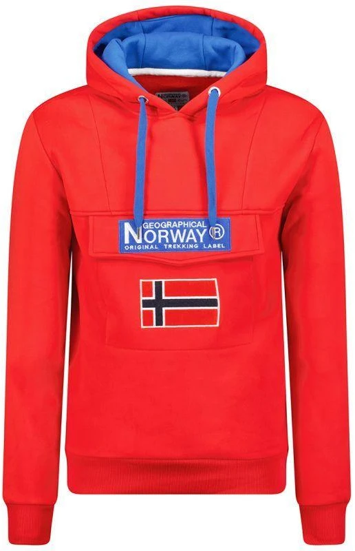 Geographical Norway Gadrien DB 054 M WW6120H/GN/Raudona džemperis