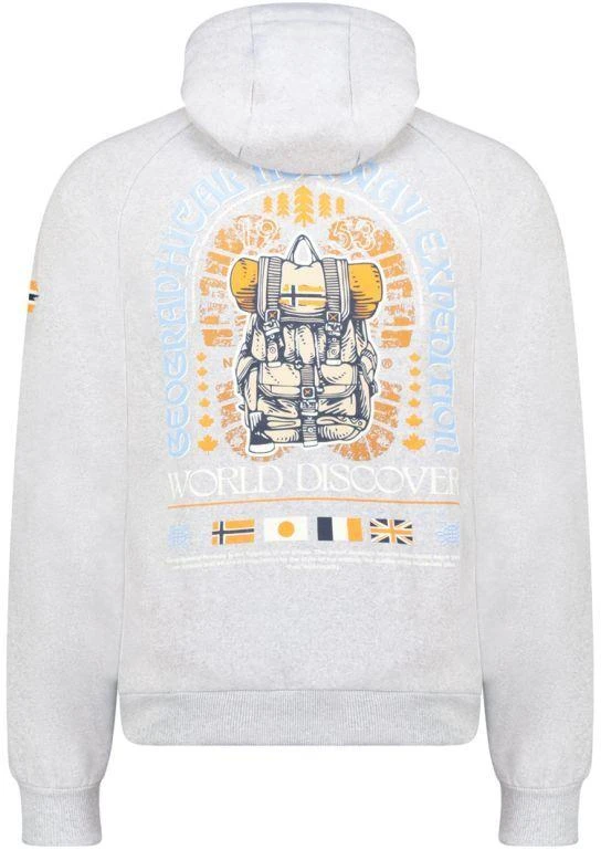 Geographical Norway Gakado Blended DB 100 M džemperis WZ3016H/GN-Blended Gray