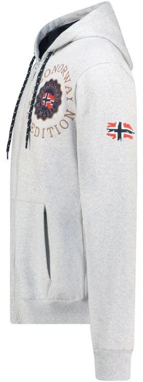 Geographical Norway Gakado Blended DB 100 M džemperis WZ3016H/GN-Blended Gray