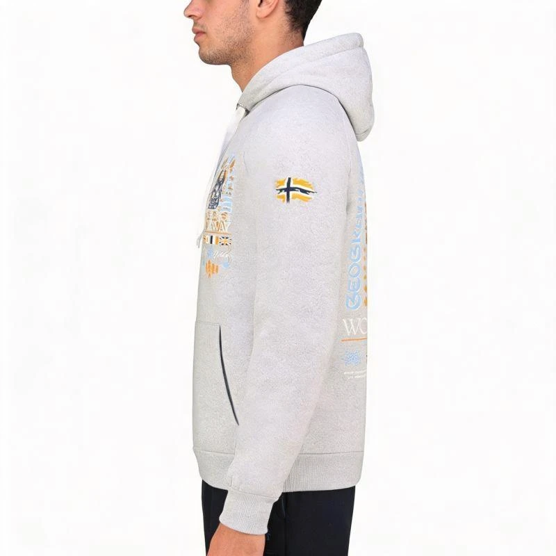 Geographical Norway Gakado Blended DB 100 M džemperis WZ3016H/GN-Blended Gray