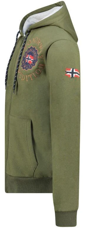 Geographical Norway Geganto DB 100 M džemperis WZ3028H/GN-Kaki