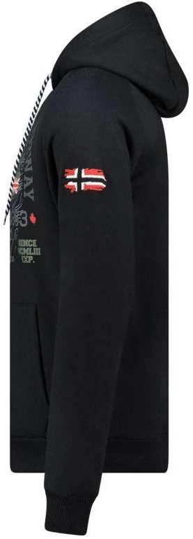 Geographical Norway Gexpe DB 100 M džemperis WZ3003H/GN-Juodas