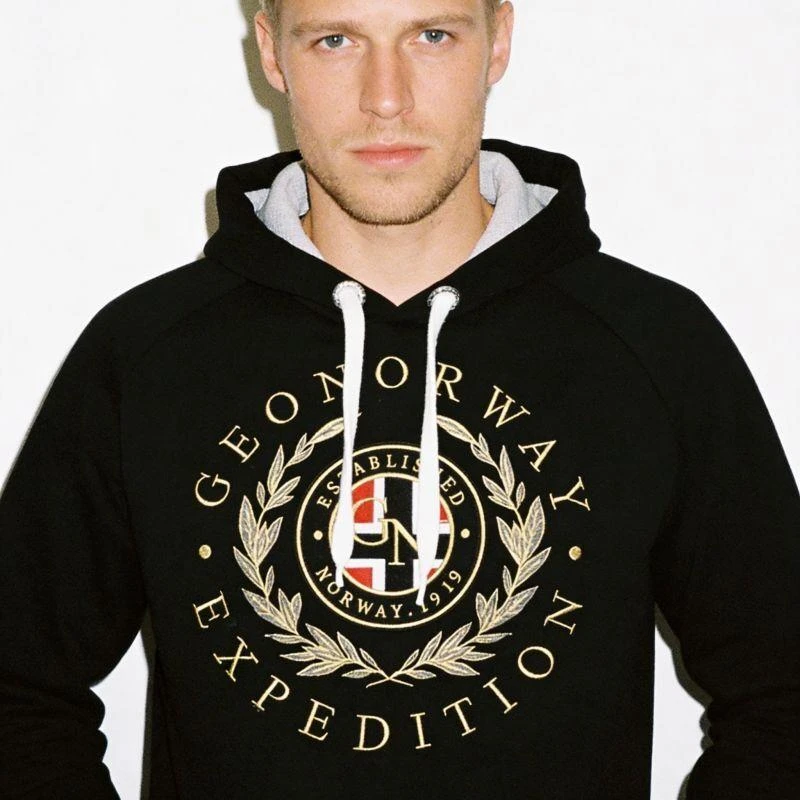 Geographical Norway Giger DB 100 M džemperis WZ3045H/GN-Juodas