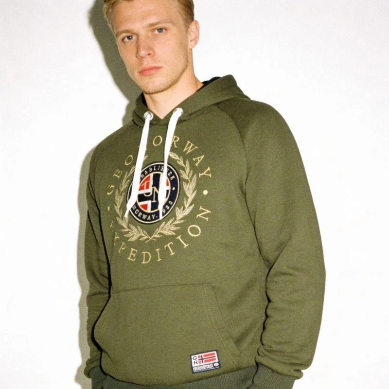 Geographical Norway Giger DB 100 M džemperis WZ3049H/GN-Kaki