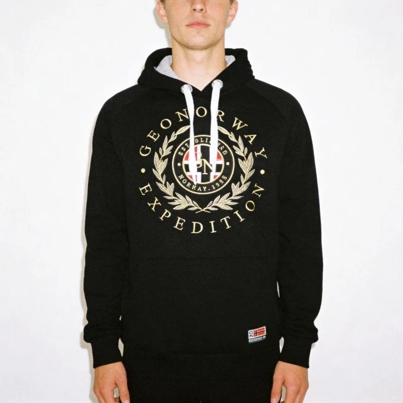 Geographical Norway Giger DB 100 M džemperis WZ3045H/GN-Juodas