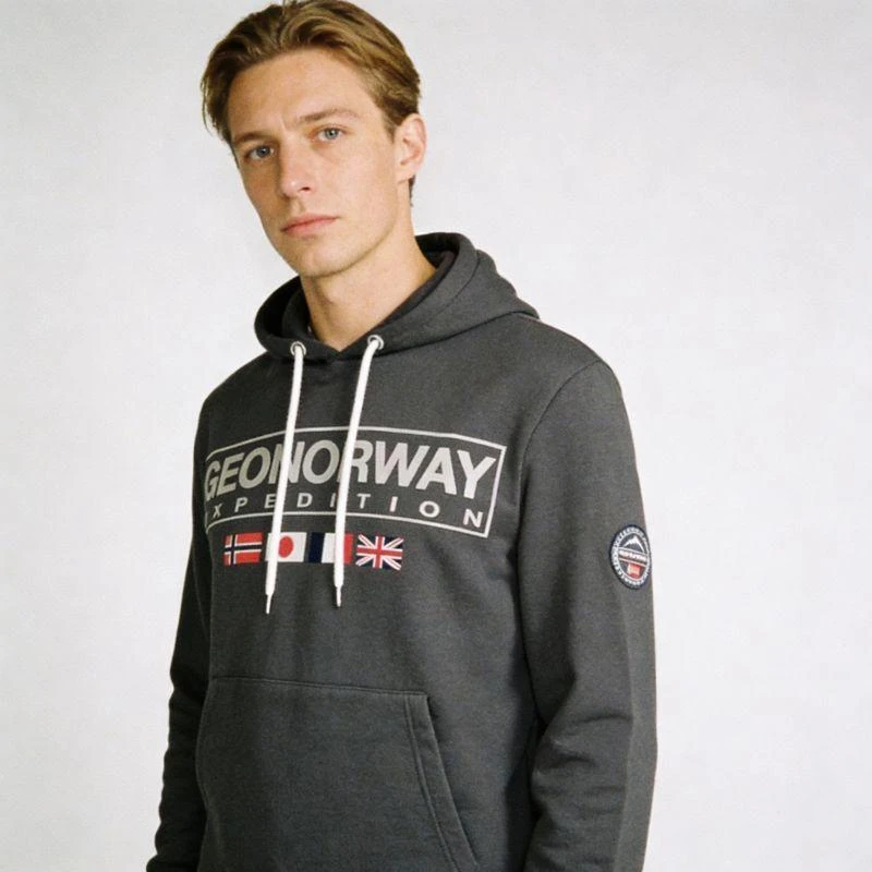 Geographical Norway Great DB 317 M džemperis WY8615H/GN – tamsiai pilkas