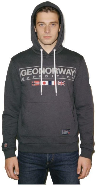 Geographical Norway Great DB 317 M džemperis WY8615H/GN – tamsiai pilkas