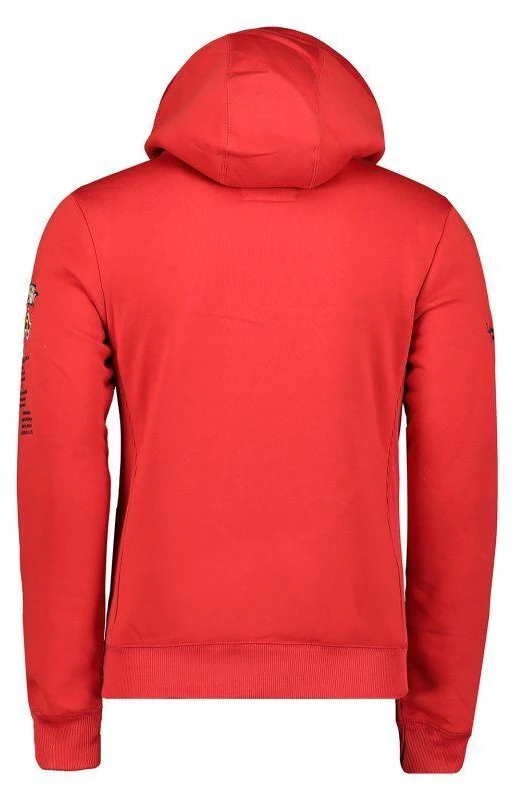 Geographical Norway Gymclass DB 054 M WW2485H/GN-Raudona sportinis džemperis