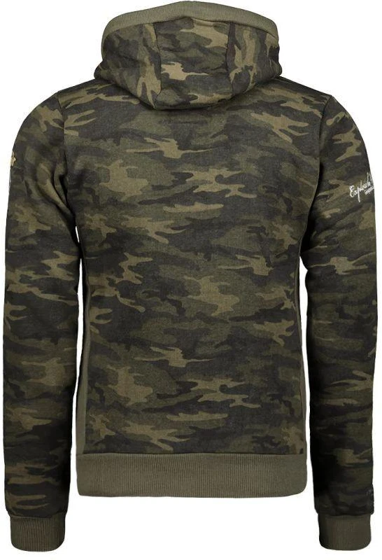 Geographical Norway GYMCLASS vyriški kamufliažiniai marškinėliai 100 (WT1663H/GN/MILITAIRE KAKI)