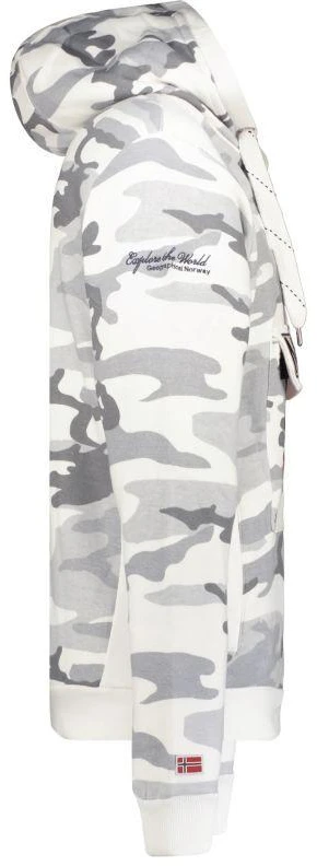Geographical Norway GYMCLASS vyriški marškinėliai CAMO 100 (WT1663H/GN/MILITAIRE DGREY)