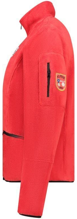 Geographical Norway moteriškas flisinis džemperis Tisaline Raudona Db Lady 047-1 raudonas (WZ7986F/GN-Raudona)