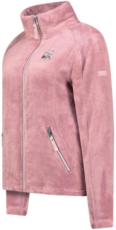 Geographical Norway moteriškas flisinis džemperis Ticarina Old Rožinė Db Lady 0124 šviesiai rožinis (WZ8083F/GN-Light pink)