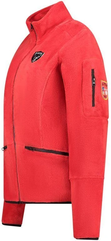 Geographical Norway moteriškas flisinis džemperis Tisaline Raudona Db Lady 047-1 raudonas (WZ7986F/GN-Raudona)