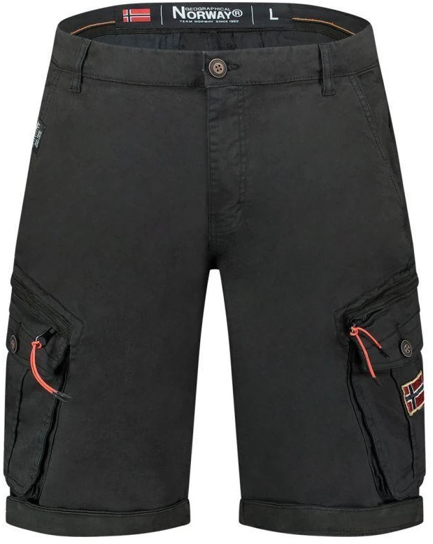 Geographical Norway Parento DB 317 M šortai SY1692H/GN-Juodas