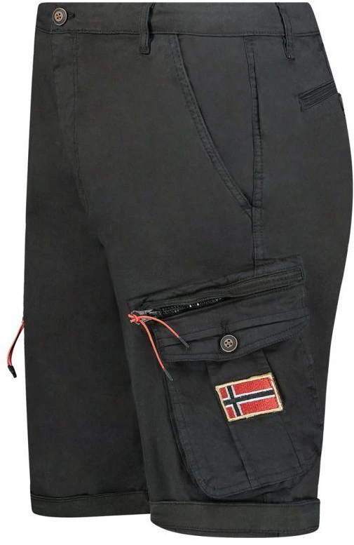 Geographical Norway Parento DB 317 M šortai SY1692H/GN-Juodas