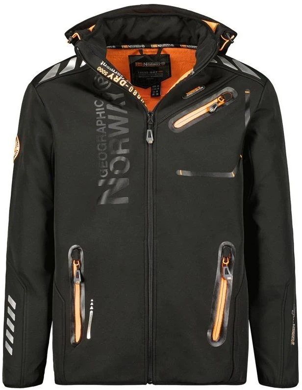 Orange Geographical Norway Royaute DB MEN 068 M WY1999H/GN/Juodas / Oranžinis striukė