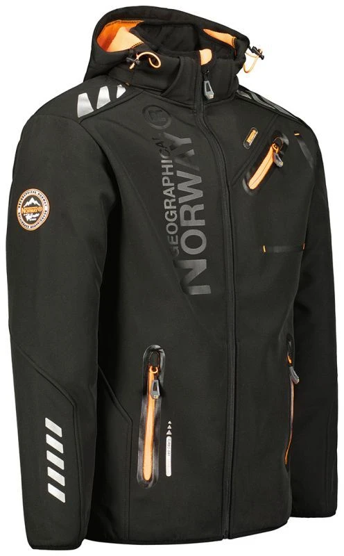Geographical Norway Royaute DB MEN 068 M WY1999H/GN/Juodas / Oranžinis striukė