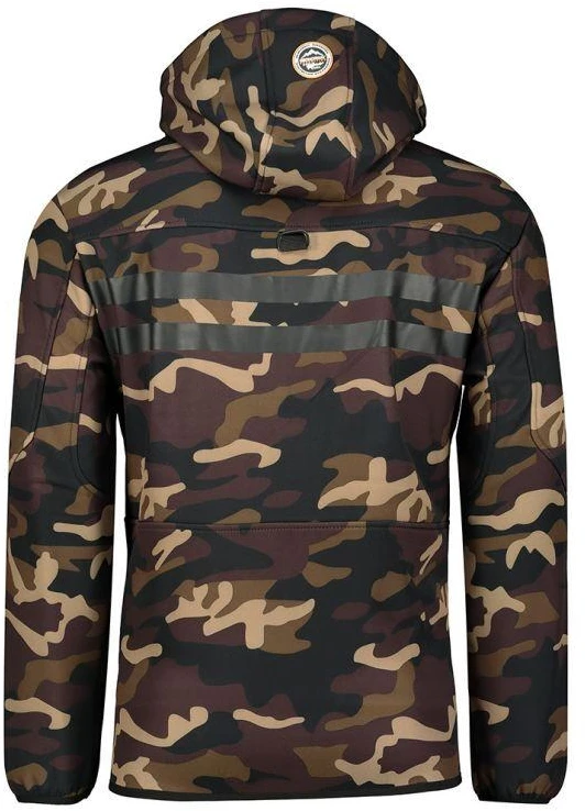 Geographical Norway Royaute M Softshell striukė WU1057H-GN-KAKI-Oranžinis