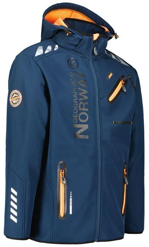 Geographical Norway ROYAUTE Tamsiai mėlyna - Oranžinė Vyriška 068 Tamsiai mėlyna / Oranžinė (WY8028H/GN-MARINE / Oranžinis)