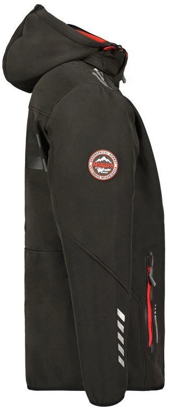 Geographical Norway Softshell striukė Royaute DB 068 M WY2000H/GN/Juodas / Raudona