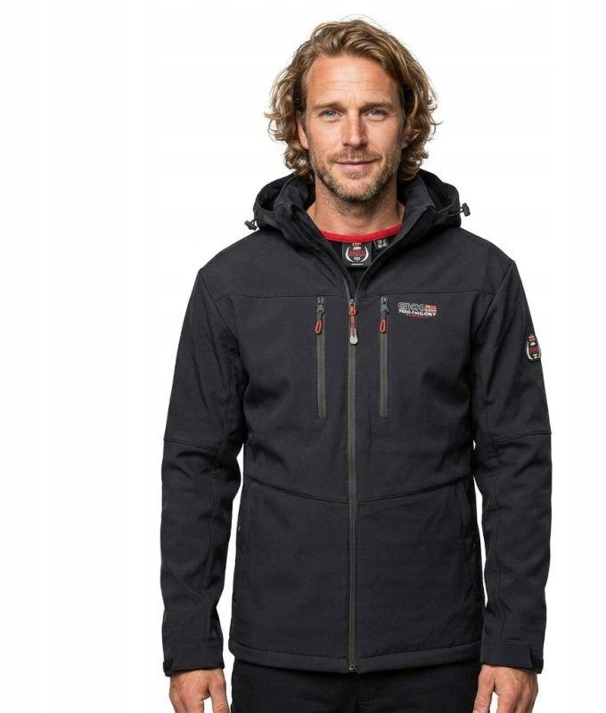 Geographical Norway Softshell striukė Timmex DB 009 M WY9189H/GN/Navy