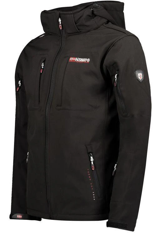 Geographical Norway Softshell striukė Tunar DB 009 M WY9169H/GN/Juoda