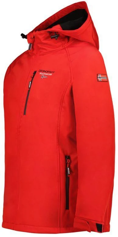 Geographical Norway Takito DB 009 M WY1162H/GN-Raudonas Softshell striukė