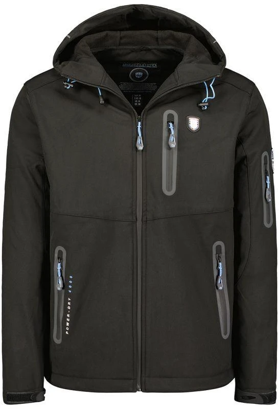 Geographical Norway Taxillus DB 056 M WY9224H/GN-Juodas Softshell striukė