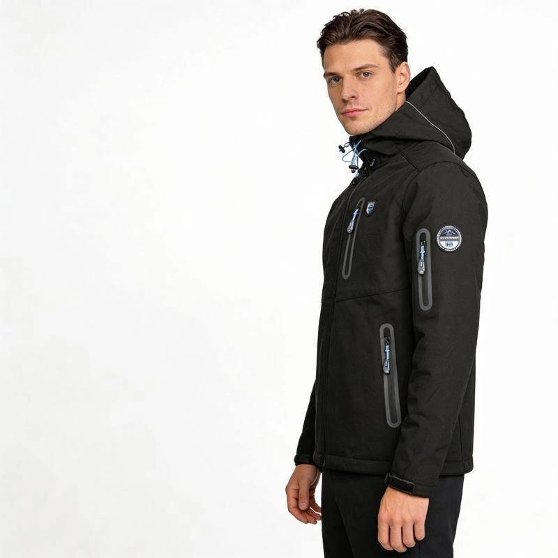 Geographical Norway Taxillus DB 056 M WY9224H/GN-Juodas Softshell striukė