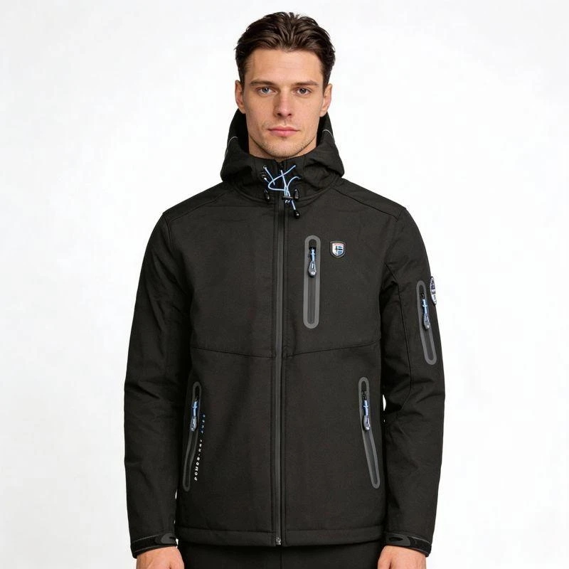 Geographical Norway Taxillus DB 056 M WY9224H/GN-Juodas Softshell striukė