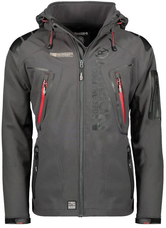 Geographical Norway Techno DB MEN 056 WU1060H/GN-DARK GRAY softshell striukė