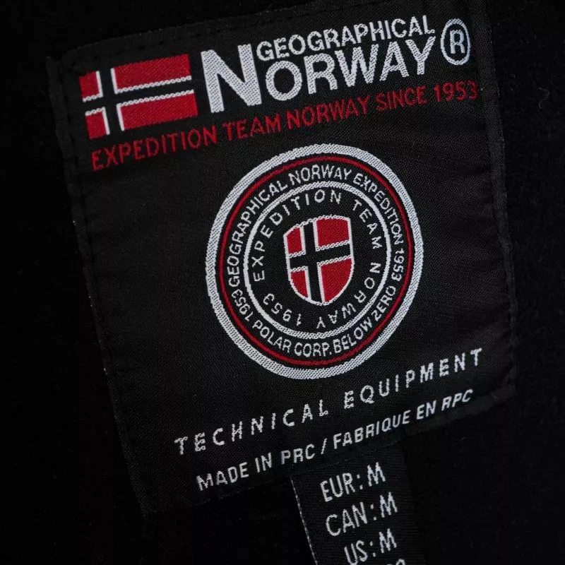 Geographical Norway Techno Softshell M WU6068-GN-Juodas striukė