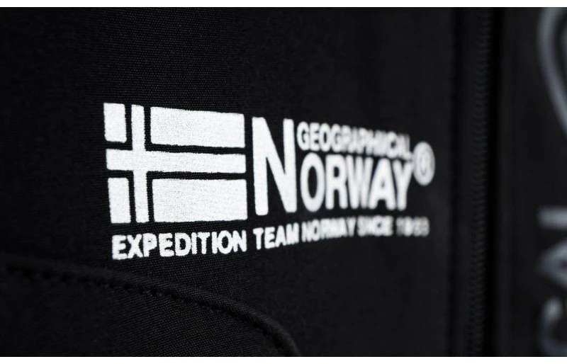 Geographical Norway Techno Softshell M WU6068-GN-Juodas striukė
